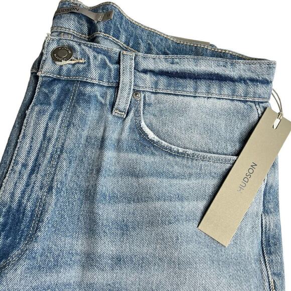 New Women’s Hudson Barbara High-Rise Bootcut Crop Jean Size 33 - Picture 3 of 12